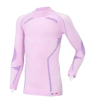 Термофутболка с длинным рукавом детская Accapi Ergoracing, Orchid/White, XXS