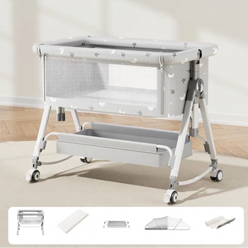 Кроватка-трансформер для новорожденных LEOBRO Smart Crib Pro 5в1