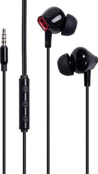 Наушники Vention Echo Lite 3.5mm In-Ear Wired Black (GBABAV)