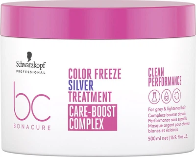 Маска Schwarzkopf Professional BC Bonacur Freeze Silver для нейтралізації жовтизни волосся 500 мл (4067971109893)