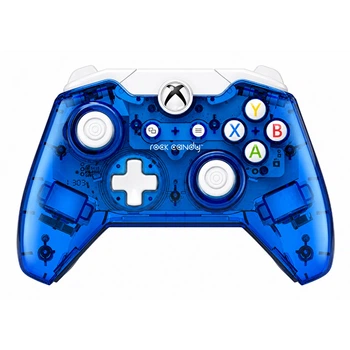 Геймпад PDP Rock Candy Blueberry Boom проводной для Xbox One USB с вибрацией
