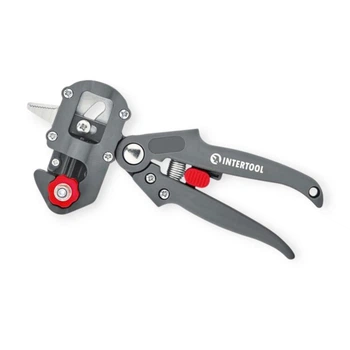 Секатор 200мм Intertool для прививки, 3 лезвия Carbon