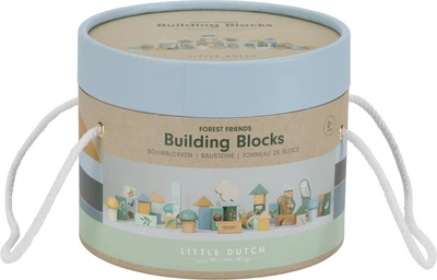 Конструктор Little Dutch Лісові друзі FSC 50 елементів (LD7245) (8713291772458)
