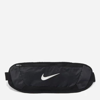 Спортивная сумка на пояс бананка тканевая Nike 797600697 Черная (1159852926)