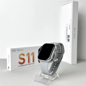 Розумний годинник Smart S11 Pro 46mm Series 11 з Bluetooth Сірий