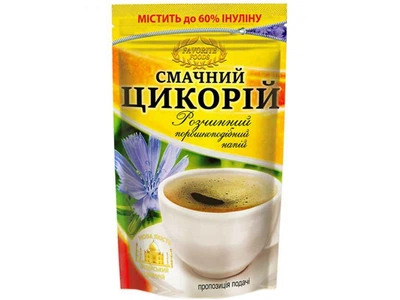 Цикорій СМАЧНИЙ 100г розчинний порошкоподібний натуральний