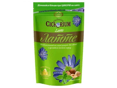 Лате FAVORITE FOODS 90г "CIChORIUM" на основі цикорію та стевії