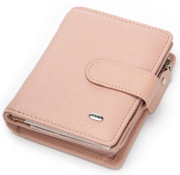 Женский кожаный кошелек Dr.Bond WS-32 pink