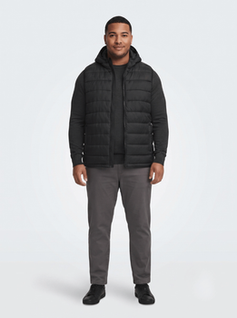 Жилетка мужская 5XL Черный LUMO (728211-5XL)