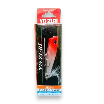 Воблер 3DR-X Popper 65F 65 мм 7г (Fishing) - поппер на щуку, окуня (8223-12)