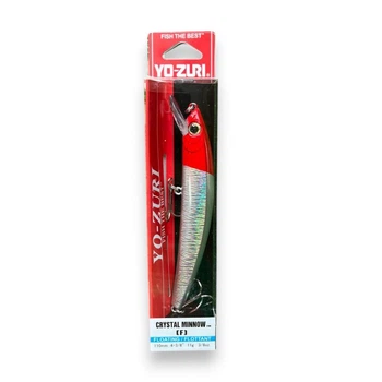 Воблер Crystal Minnow 110F 11g (0.7-1.0м) - плаваючий, на щуку, окуня, судака (8619-12)