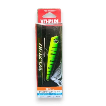 Воблер 3DR-X Popper 65F 65 мм 7г (Fishing) - поппер на щуку, окуня (8223-19)