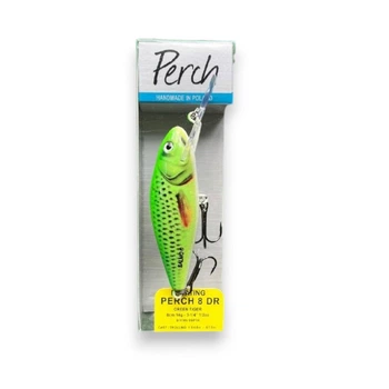 Воблер Perch 8 DR (80мм\14гр)(1,5-4.6м) - для тролінгу на щуку, жереха (8617-9)