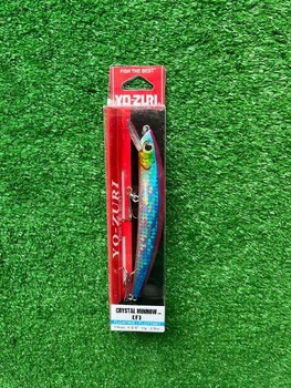 Воблер Crystal Minnow 110F 11g (0.7-1.0м) - плаваючий, на щуку, окуня, судака (8619-10)