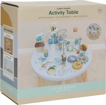 Stolik edukacyjny Little Dutch Forest Friends FSC (LD7241) (8713291772410)