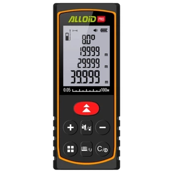 Дальномер Alloid Pro, лазерный, 100м (DM-11100)