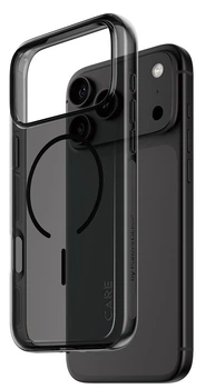 Etui Care by Panzer Glass Smokey Case iPhone 17 Pro Max Czarne (CR73079)