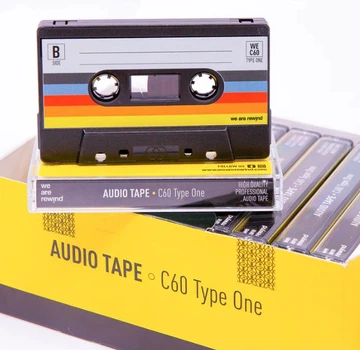 Порожні касети WE ARE REWIND Blank Tapes C60 10 шт WE-C60 (3770028251148)