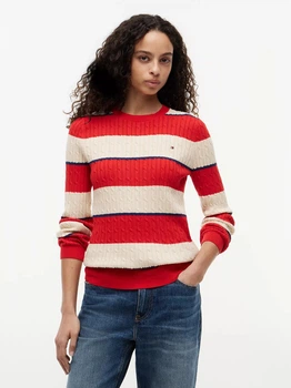 Джемпер женский Tommy Hilfiger XW08906-XND(Fierce Red) XS Красный (198928601345)