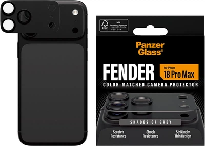 Захисне скло Panzer Glass Fender Camera Lens Protector Apple iPhone 18 Pro Max Shades of Grey (PG58363)