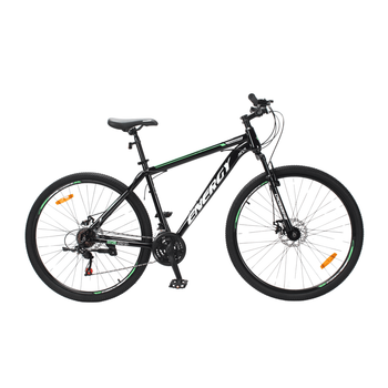 Велосипед гірський Crossbike Energy 29" 19" Чорний/Зелений (29СTS-005593)