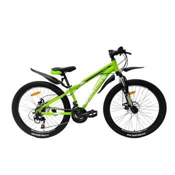 Велосипед горный подростковый 24 дюйма CrossBike Storm, рама 12" Зеленый (24CJPr-004364)