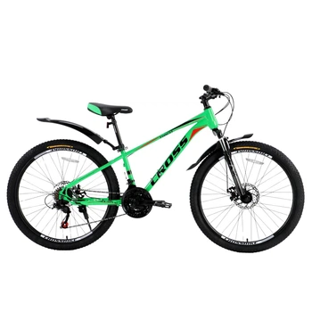 Велосипед гірський 26 дюймів Cross Forest 2025, рама 13" Зелений (26CWS-005083)