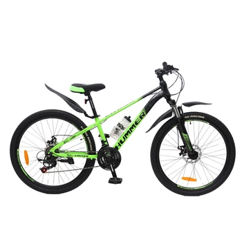 Велосипед горный алюминиевый 26 дюймов Cross Hummer, рама 13" Зеленый (26CJA-005483)