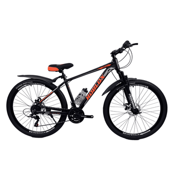 Велосипед горный Crossbike Roblox 27.5" 17" Черный/Оранжевый (27СTA-006475)