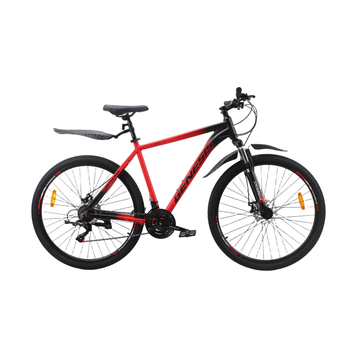 Велосипед гірський Crossbike Genesis 29" 21" Чорний/Червоний (29СTA-006305)