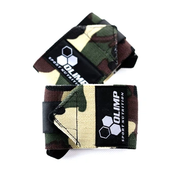 Кистевой бинт OLIMP Profi Camo с липучкой