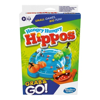Настольная дорожная игра Hasbro Голодные бегемотики F8255