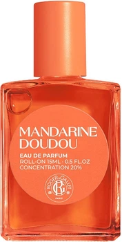 Мініатюра Парфумована вода унісекс Roger & Gallet Mandarine Doudou Roll 15 мл (3701436939335)