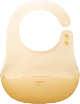 Слюнявчик Philips Avent водонепроницаемый силиконовый