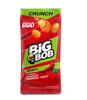 Арахіс Big Bob в оболонці зі смаком солодкий чилі 55 г