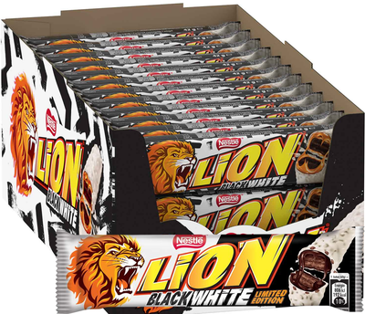 Батончик Lion зі смаком брауні, м’якою карамеллю 40 г