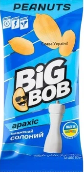 Арахіс смажений зі смаком сіль Big Bob 60 г