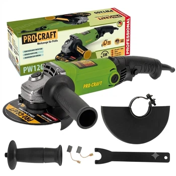 Углошлифовальная машина Procraft PW1200 125 мм