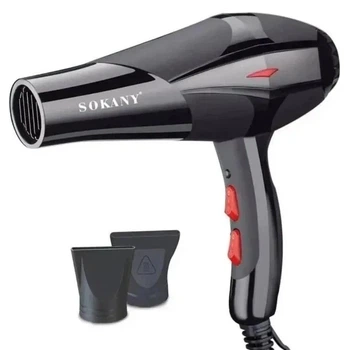 Фен для волос Sokany HS-3890 2300 W с ионизацией диффузором и концентратором (К0477)
