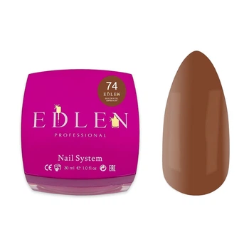 Гель для наращивания Edlen Builder Gel 74 Coffee in Lviv, 30 мл