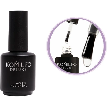 KOMILFO Top No Wipe No UV-filters Топ без липкого шару та без УФ-фільтрів бочка з носиком, 15 мл