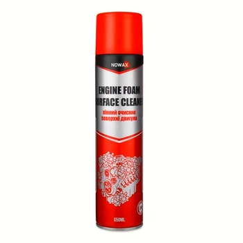 Очищувач двигуна спрей 650ml "Nowax" Engine Foam Surface Cleaner NX65120