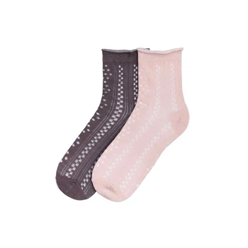 Носки женские Legs G16 SOCKS COTTON RHOMB р.36-40 2 пары cacao/latte