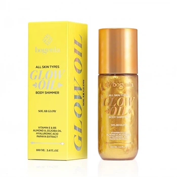 Масло-шиммер для тела Bogenia Glow Oil Body Shimmer Solar Glow 100 мл