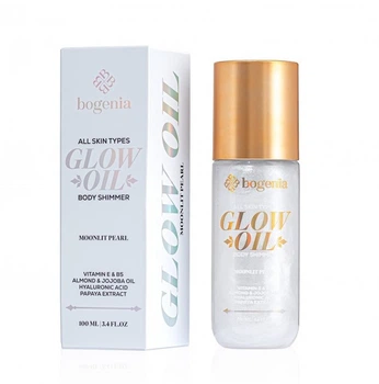 Олія-шимер для тіла Glow Oil Body Shimmer Moonlit Pearl BG462(001) 100 мл Bogenia