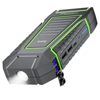Пусковой прибор для аккумулятора автомобиля JUMP STARTER HOCO QS1, Power Bank 10000mAh, Box