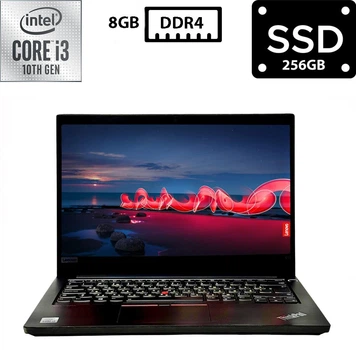 Ноутбук Lenovo ThinkPad E14 Gen 1 14" IPS 1920x1080 Core i3-10110U 2.10GHz 8GB DDR4 SSD 256GB UHD Graphics Камера (LE14G1R8S256A16) Б/В