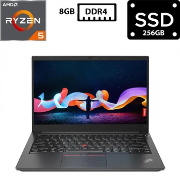 Ноутбук Lenovo ThinkPad E14 Gen 3 14" IPS 1920x1080 AMD Ryzen 5 4500U 2.38GHz 8GB DDR4 SSD 256GB AMD Radeon Graphics Камера (LE14G3AR5R8S256B1) Б/У