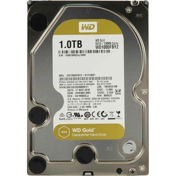 Жорсткий диск 1 ТБ Western Digital (для ПК, 3.5", 7200 об/хв, 128 МВ, SATAIII, WD1005FBYZ) Б/В