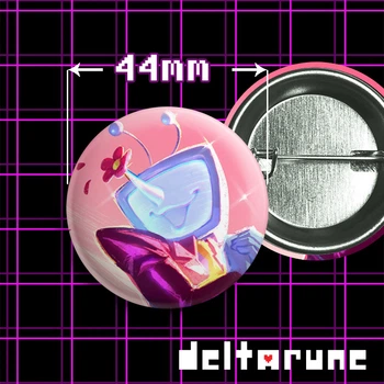 Значок Тенна из игры Deltarune / Дельтарун. №50. 44мм